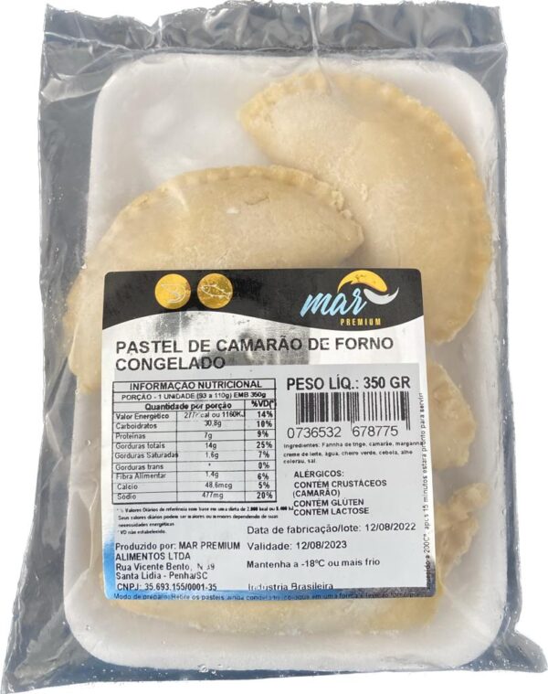 Pastel de Camarão